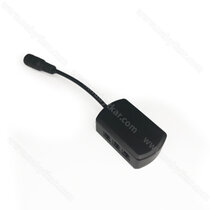 Rozvádzač JSTM 6x+GDC čierny s 10cm káblom  /CP