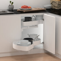 Erg.roh.kôš ASTON LUX "90" 2 pol. ľavý s tlmením, biela / Iron Line