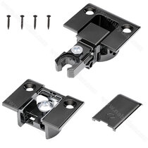 Záves KIMANA , čierny nikel  (balenie:záves s protikusom)