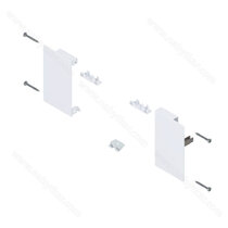 Merivobox - držiak vn.zásuvky ZI4.0MS1, biele 