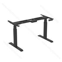 Kancelárska podnož FUTURO elektr. nastavitelná (625mm-1275mm), rovná, čierna / Rejs