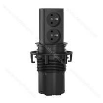 Stolová vyťahovacia zásuvka ELEVATOR HOME 2x230V 2,0m kábel Stolová vyťahovacia zásuvka ELEVATOR HOME 2x230V 2,0m kábel