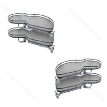 Erg.roh.kôš NUVO II.pre 900 mm,  2 pol. antracit s tlmením