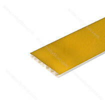 Lišta coklová na R5 H-100, 4m, zlatá matná Lišta coklová na R5 H-100, 4m, zlatá matná