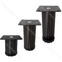 Nábytk.noha Fi50, čierna Nábytk.noha Fi50, čierna