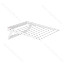 Skladací stojan na bielizeň, biely /HAILO