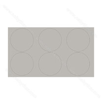 Krytky  samolep.40 mm , 7045 SU (1 plátok=6 krytiek)nr.308