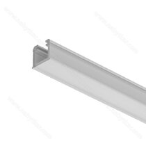 Häfele Loox5 profil 1101 pro osvětlovací LED pásky 8 mm,Polykarbonát, bílý opál, 3000 mm 833.95.725