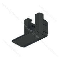 Koncová krytka, Pro Häfele Loox5 Profile 1104, plast čierna 833.95.769