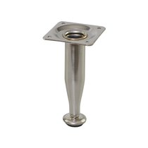 Nábytk.noha kónus 120mm, inox / Nábytkár Nábytk.noha kónus 120mm, inox / Nábytkár