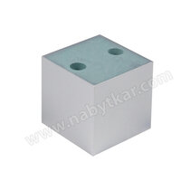 Nožička NH 50mm 50x50x50 bez regulácie, hliník