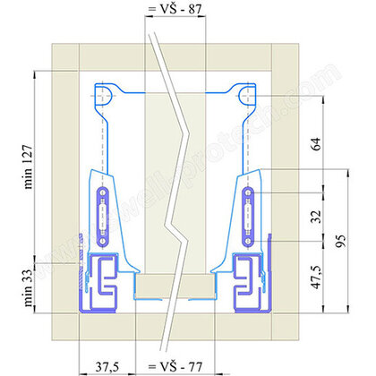 EVObox Evolution 86 set A02 / Antracit