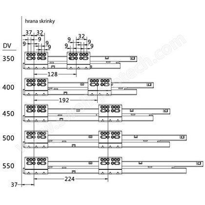 EVObox Evolution 86 set A02 / Antracit