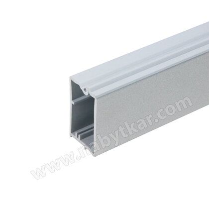 Zamková lišta 2,5m, hliník