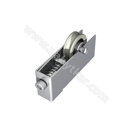 LUX Koliesko spodné 18 Luxi CONVEX, do vodorovného profilu