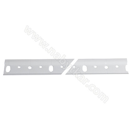 Montážna lišta 2,0m, biela