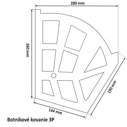 Botníkové kovanie