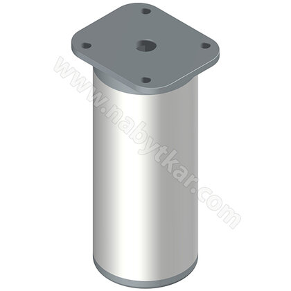 Nábytk.noha NA6 valec, hliník Nábytk.noha NA6 valec, hliník