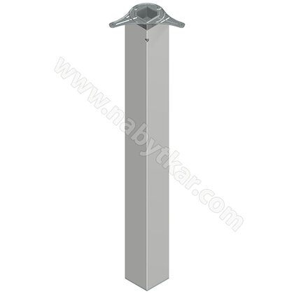 Stol.noha 80x80/820mm, hliník Stol.noha 80x80/820mm, hliník