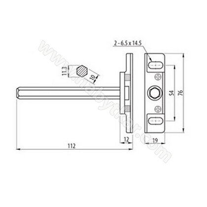 Podperka TITAN HRANATÁ