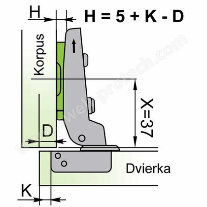 Záves Slide-on Polonaložený /Swell Záves Slide-on Polonaložený /Swell