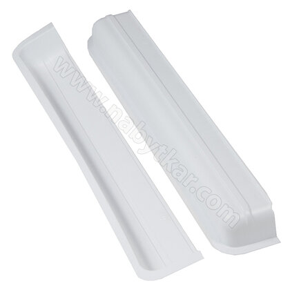 Kryt na výklop.kov.na 1-posteľ, plast ( 1 kpl= 2 ks )