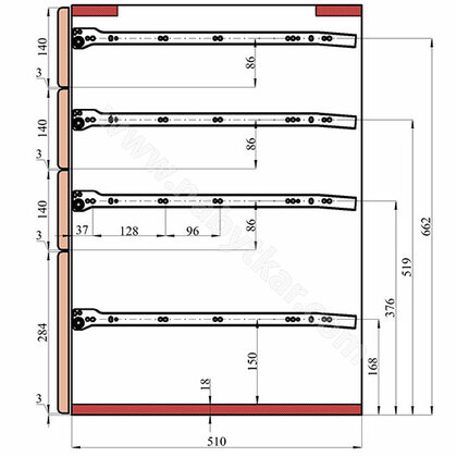 Metalbox, biely /Gamet