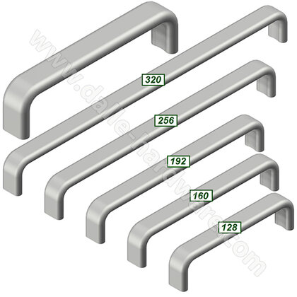 Madlo F009 - hliník