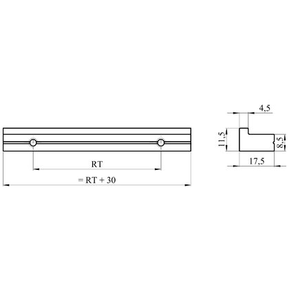 Madlo UA02C00, hliník /Gamet