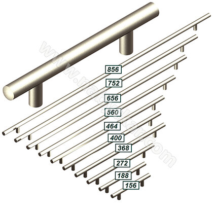 Madlo RL-1007, brúsený nikel