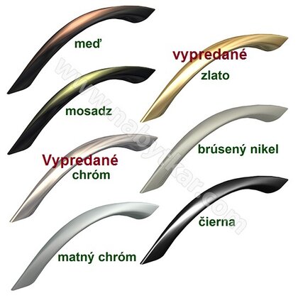 Madlo US26, rozteč 96