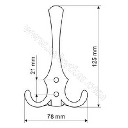 Náb.vešiak VP59 / Gamet