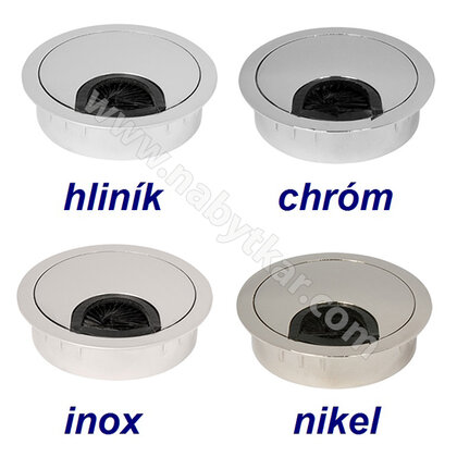 Prechodka kábla, kovová fi 60 mm Prechodka kábla, kovová fi 60 mm