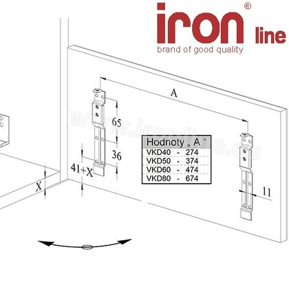 Výs.kôš s uch.na dvierka
