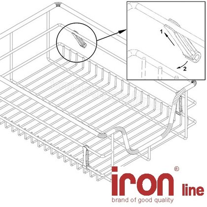 Výs.kôš bez uch.na dvierka