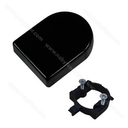 Záves Sklo - krytka D + protiplast a skrutky ,čierna /Swell Záves Sklo - krytka D + protiplast a skrutky ,čierna /Swell