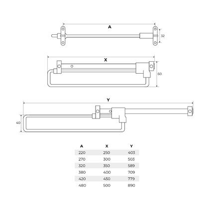 Nab.vešiak výsuvný