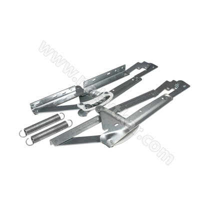 Postel. výklop.kov. čelné na 2-posteľ,polohovacie V6, zinok KP6