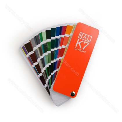 STR.Vzorkovník farieb s leskom RAL K7 STR.Vzorkovník farieb s leskom RAL K7