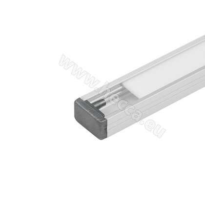 LED PROFIL - 07x10mm MINI, Koncovka - sivá (1 kpl= 2 ks) LED PROFIL - 07x10mm MINI, Koncovka - sivá (1 kpl= 2 ks)
