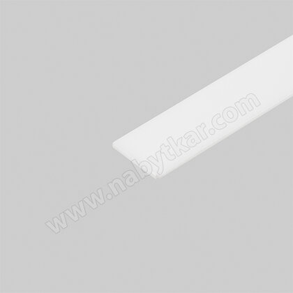 LED PROFIL - 07x10mm MINI, Krycia lišta -mliečna, 2m  LED PROFIL - 07x10mm MINI, Krycia lišta -mliečna, 2m