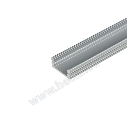 LED PROFIL - 07x17mm, Profil - hlinik, 2m, bez krycej listy LED PROFIL - 07x17mm, Profil - hlinik, 2m, bez krycej listy