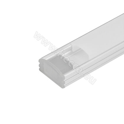 LED PROFIL - 07x17mm, Koncovka - mliečna, plast. LED PROFIL - 07x17mm, Koncovka - mliečna, plast.