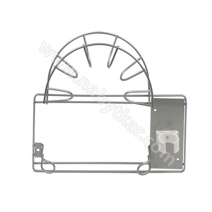  Držiak hadice na vysavač malý, efekt chróm / Rejs