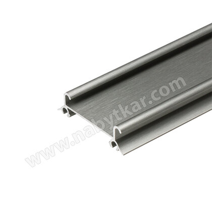 Spodná koľaj GAMA-82099, inox /Laguna