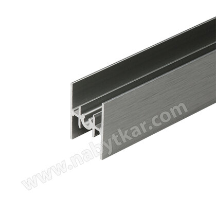 Profil prechodový RAMA, 3,0m inox /Laguna