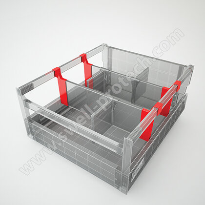 EVOLUTION 86 Uchytenie deliaceho profilu hranaté EVOLUTION 86 Uchytenie deliaceho profilu hranaté