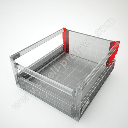 EVOLUTION 86 Uchytenie zadné 1Reling Vysoký hranatý EVOLUTION 86 Uchytenie zadné 1Reling Vysoký hranatý