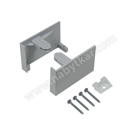 Upevnenie vnút.čela-ZIF.71M0 ANTARO sivé, L+P /Blum