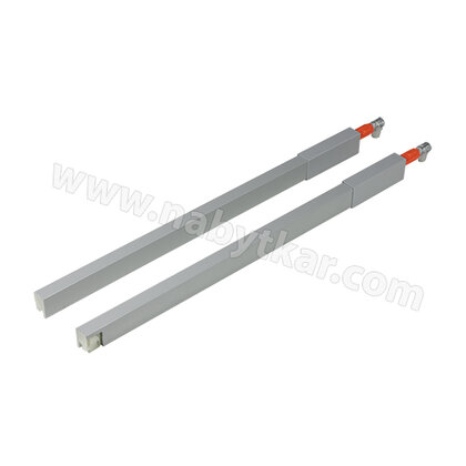 Reling hranatý ANTARO, sivý /Blum